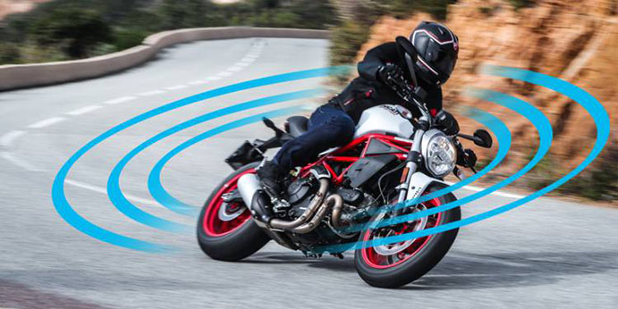 Все новые мотоциклы Ducati будут оснащены радарами